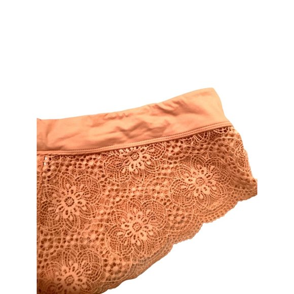 Auden Lace Panties* Peach * Sissy* Large* NWOT - Picture 3 of 5